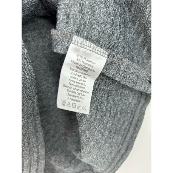 Cato Woman Gray Ribbed Stretch Sweater - Picture 5 of 5